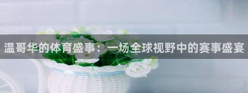 MK体育官方正版app官方:温哥华的体育盛事:一场全球视野中